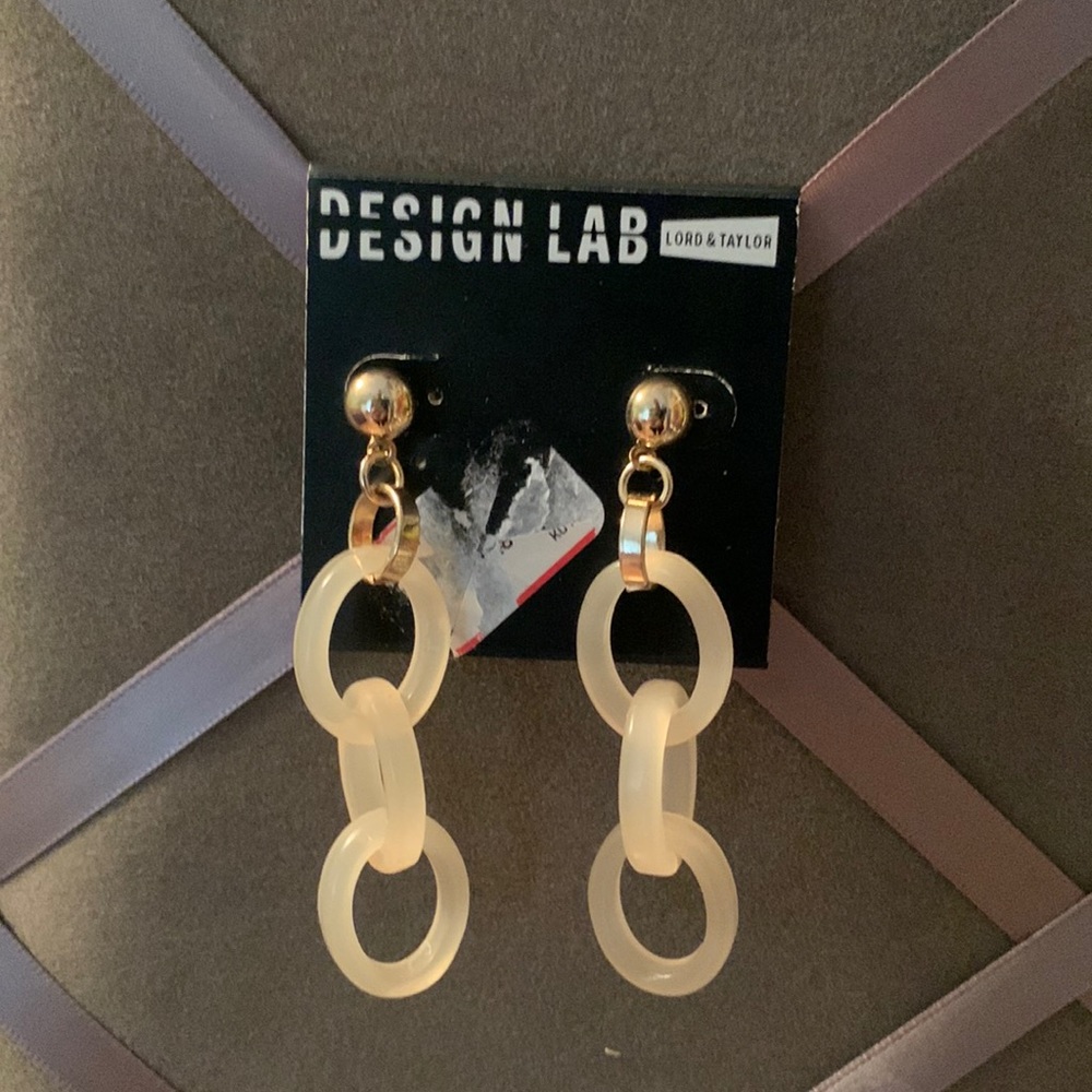 Design lab earrings NWT
